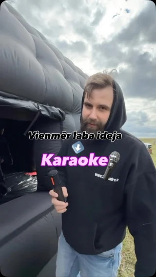 Tu + tavi draugi + karaokes sets = Izdevusies ballīte 🎤🥳 
Raksti mums un rezervē savu Party komplektu ✨
Vai tu zināji, ka mums ir arī SILENT DISCO austiņas?🥳🎶🎧  #pasākumi #ballīte #latvija